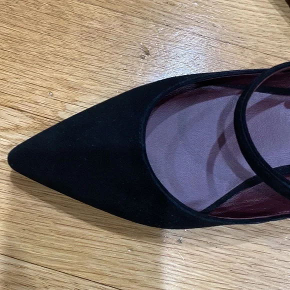 NWT Kate Spade Meg black Womens shoes.Leather - Picture 4 of 6